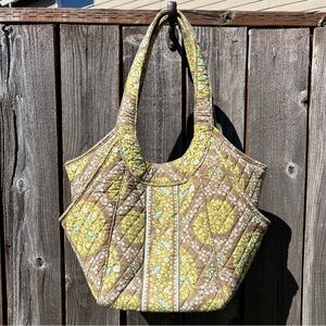 Quilted Vera Bradley shoulder bag purse tote